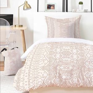 DENY Designs Queen Duvet Cover with 2 Pillow Shams